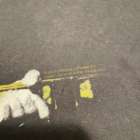 2010 Admit One AC DC Let There Be Rock T Shirt Mens Medium Black Flaws - Picture 7 of 16